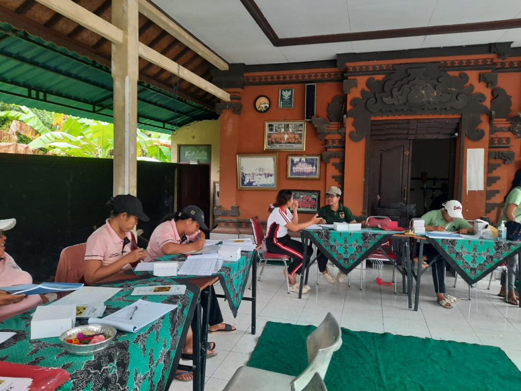 Pelaksanaan Posyandu Balita Banjar Tauman - 10 Januari 2025